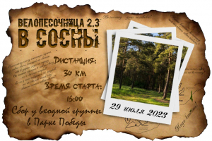 Велопесочница 2.3: в сосны